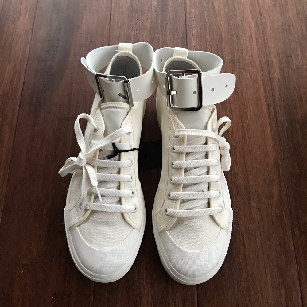 NIB Raf Simons x Adidas Spirit Buckle White US 8